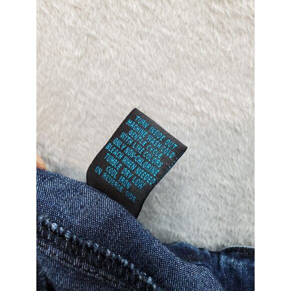 Imperial Star Jegging Jeans Girls Size 14 Blue Denim Cotton Beaded Straight Leg‎ - Picture 8 of 8